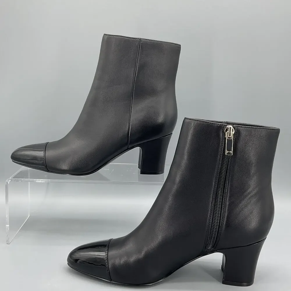NEW Marc Fisher Women’s Alexa Pointed Toe Booties Black Size 6.5M